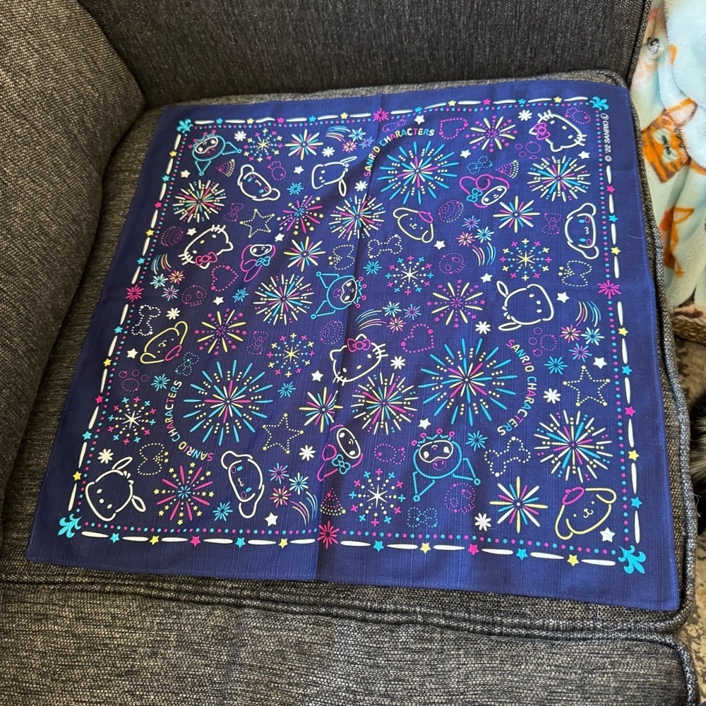 Sanrio Colorful Fireworks Bandana